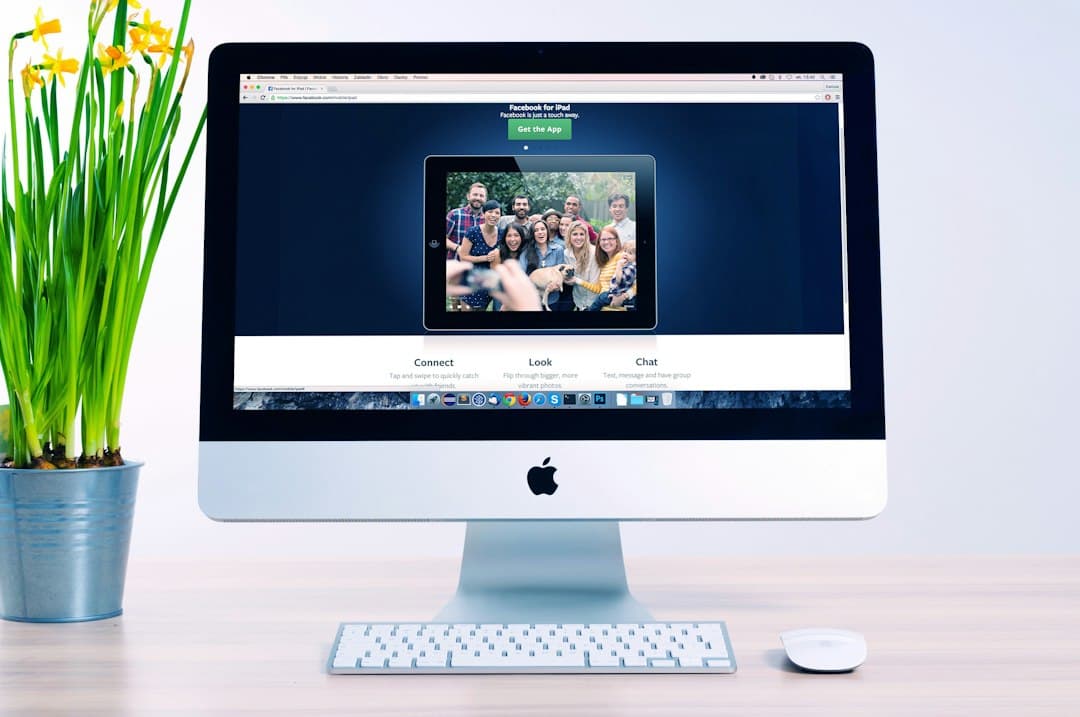 A laptop displaying a colorful, child-friendly website, highlighting the importance of appealing online presence for therapy practices.